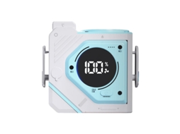 Ventilador MDUG de cintura portátil, 5000mah, recarregável USB, 3 velocidades, com clipe para esportes ao ar livre