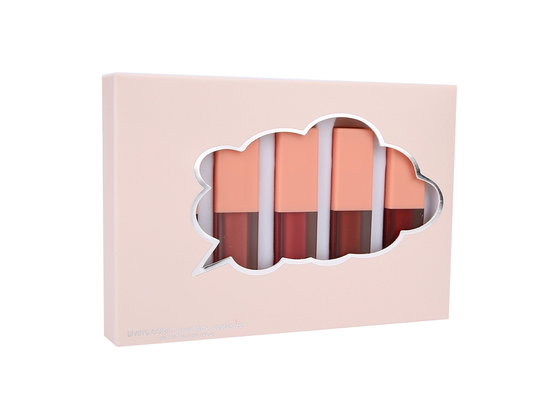 Set De 5 Gloss Labiales Mate De Cores Duradouro Hidratante Maquiagem Labial Ferramenta Cosmética