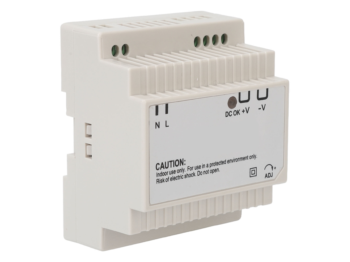 Conversor De Tensão 60w Com Transformador Em Rail Din, Entrada 100‑240v, Saída 24v, Regulador De Energia Industrial