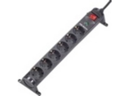 Multiprise Com Proteção Contra Sobretensões Renkforce 615f Cmb S 6 Tomadas Vermelho 16a