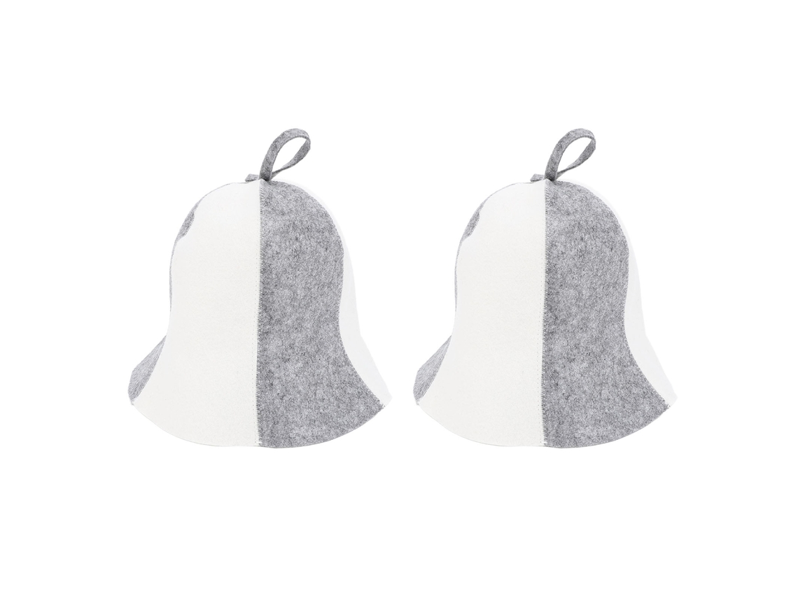 2026 2pcs Gorro de Sauna Aislante Espesor Absorbente Cómodo Y Transpirable para Spa Baño de Vapor