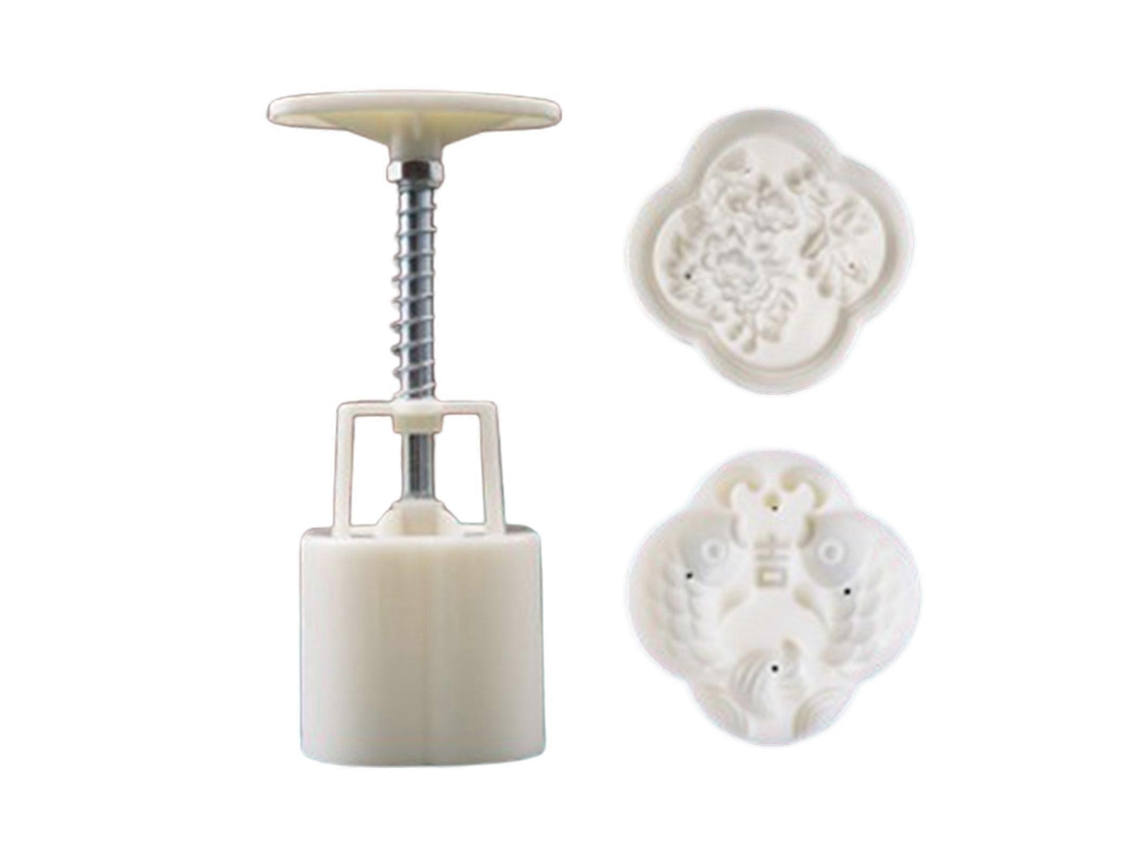 Formas De 50g Em Formato De Peixe Feitas Com Feijão Mungo, Moldes De Plástico Para Bolos Da Lua, Utensílios Para Confeitaria Manual, Acessórios Para F