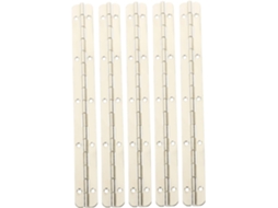 Conjunto De 5 Piano 180 Graus, 190x19mm, Pequenas, Para Caixas Joias.