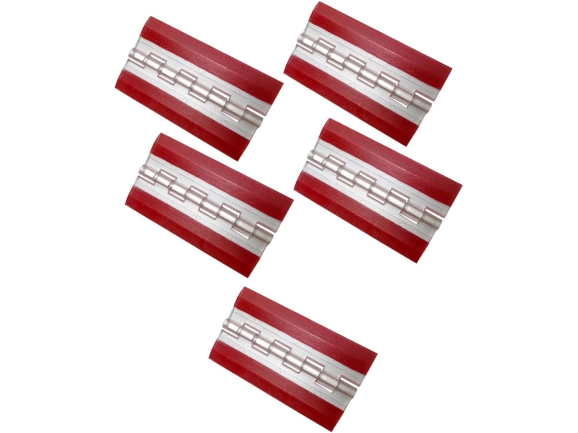 Conjunto De 5 Dobradiças Acrílicas Alta Precisão E Design Robusto,