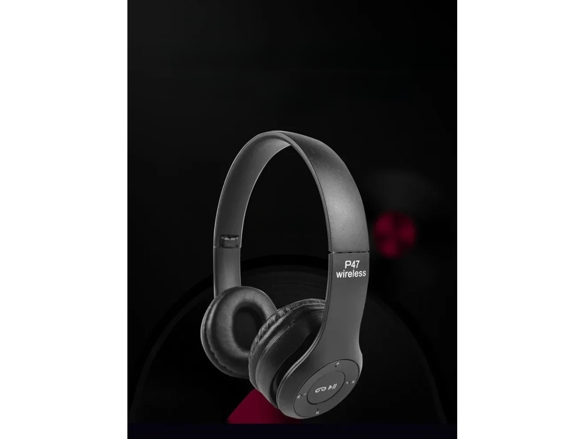 Fones De Ouvido Bluetooth Sem Fio Com Cancelamento De Ruído, Design Dobrável, Microfone E Controle De Volume.