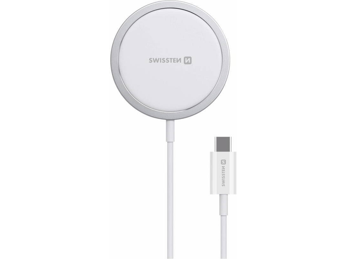 Cabo de Carregamento Magsafe SWISSTEN Magstick Branco