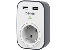 Supressor BELKIN Wall Mount (USB) — 1 saídas