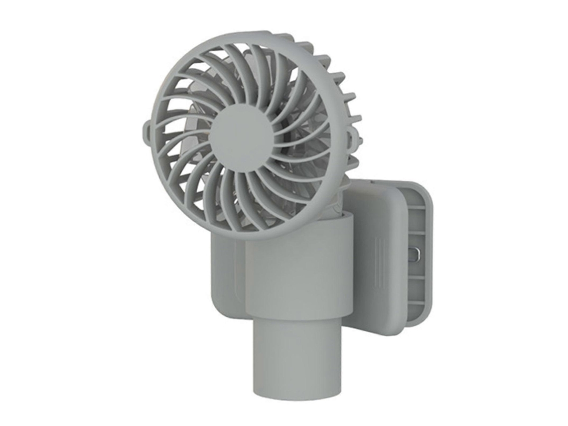 Ventilador MDUG Silencioso Recarregável USB, Ideal para Carrinhos de Bebê