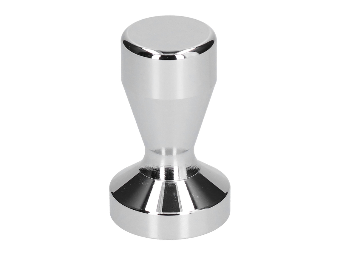 Tamper De Café Em Aço Inoxidável Italiano Compacto, Prensa De Pó De Café, Martelo Para Escritório Doméstico, Prata 58 Mm Aquaforge