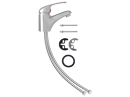 Basin Mixer Tap, Basin Mixer Taps Vidaxl Prateado Metal (n/a)