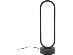 Luminária de mesa LED Chiciris, design oval moderno com luz ajustável, luz noturna decorativa para quarto e mesa –