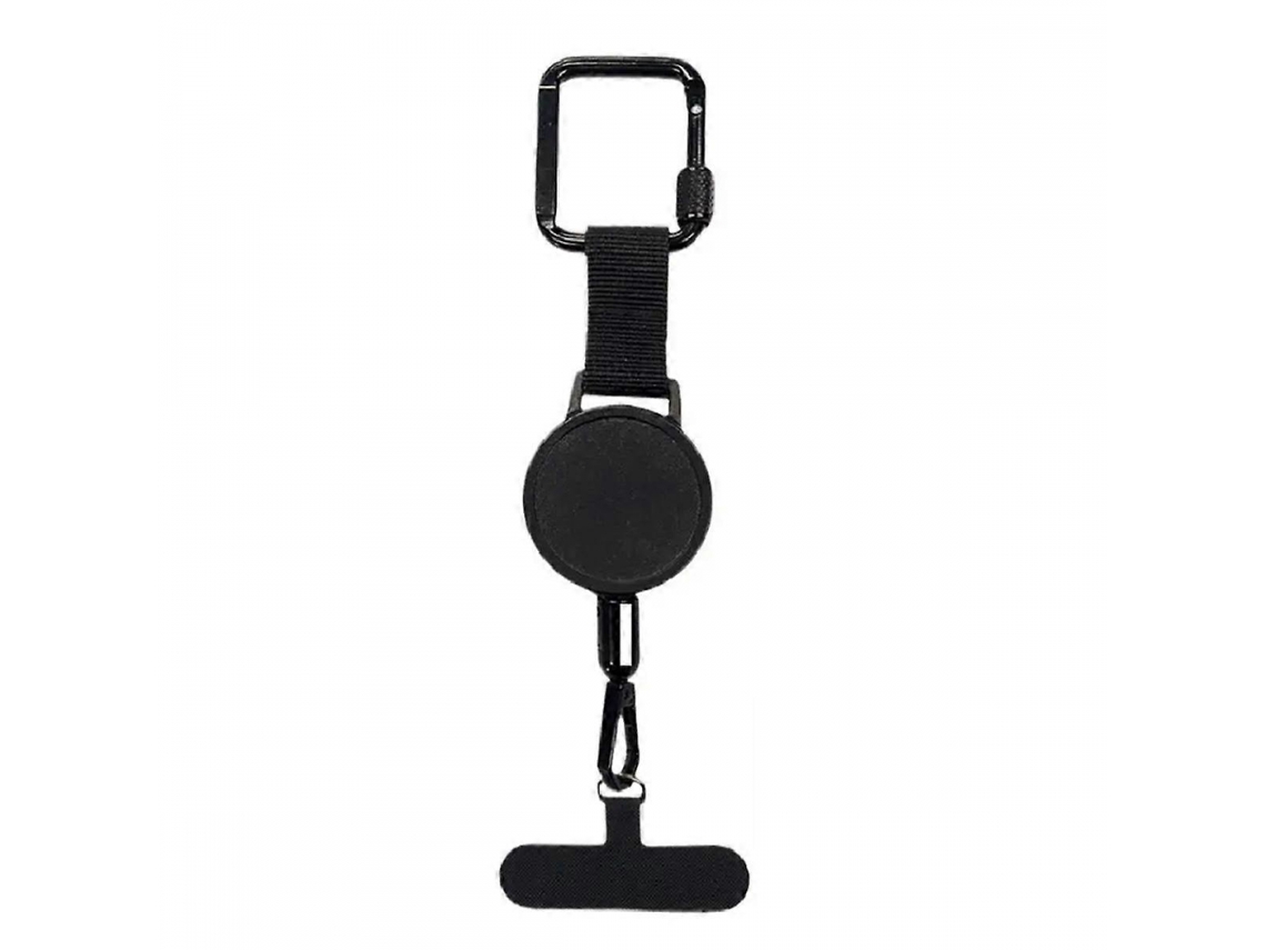 Suporte Retrátil Antifurto Para Celular, Cordão De Segurança Para Smartphone Com Clipe Para Cinto
