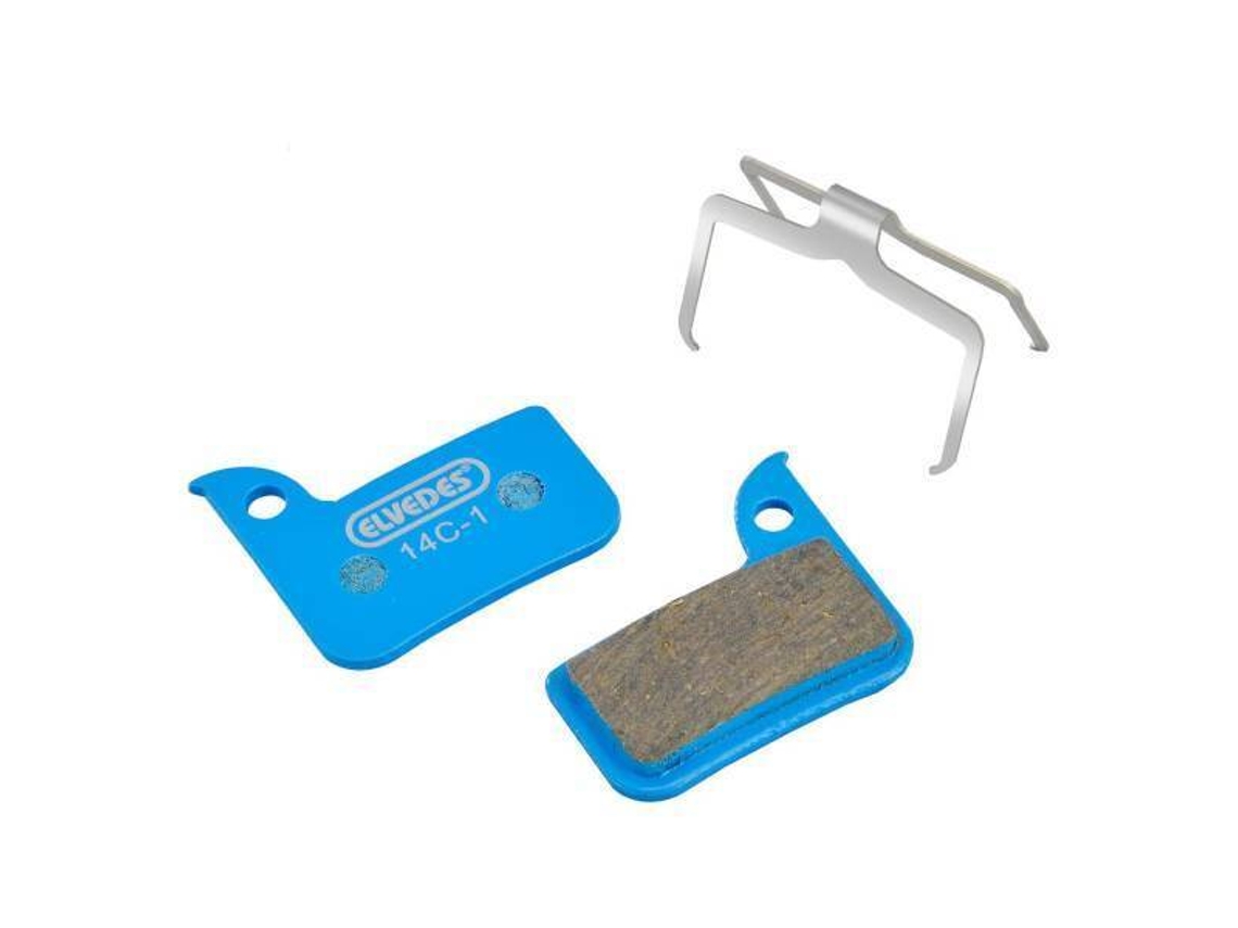 Par de 10 pastilhas de travão de bicicleta orgânicas ELVEDES SRAM Red Road