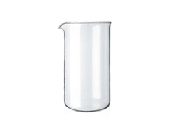 Garrafa Térmica De Vidro Para 8 Xícaras, 1l Transparente, 10cm De Diâmetro Brilvibera