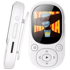 Clipe Esportivo para Player de 64 Gb, Tela Colorida Tft, Branco ZEUXO
