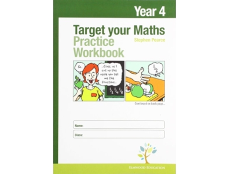 Livro Target your Maths Year 4 Practice Workbook de Stephen Pearce (Inglês)
