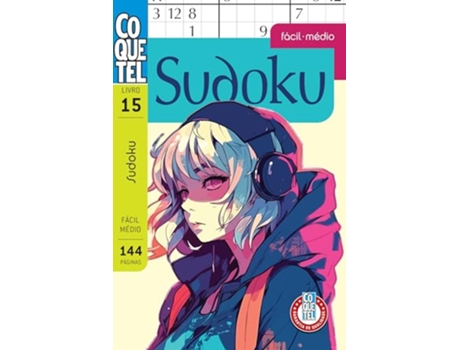 Livro Coquetel Sudoku Fácil/Médio 15 de Editora Coquetel (Português)