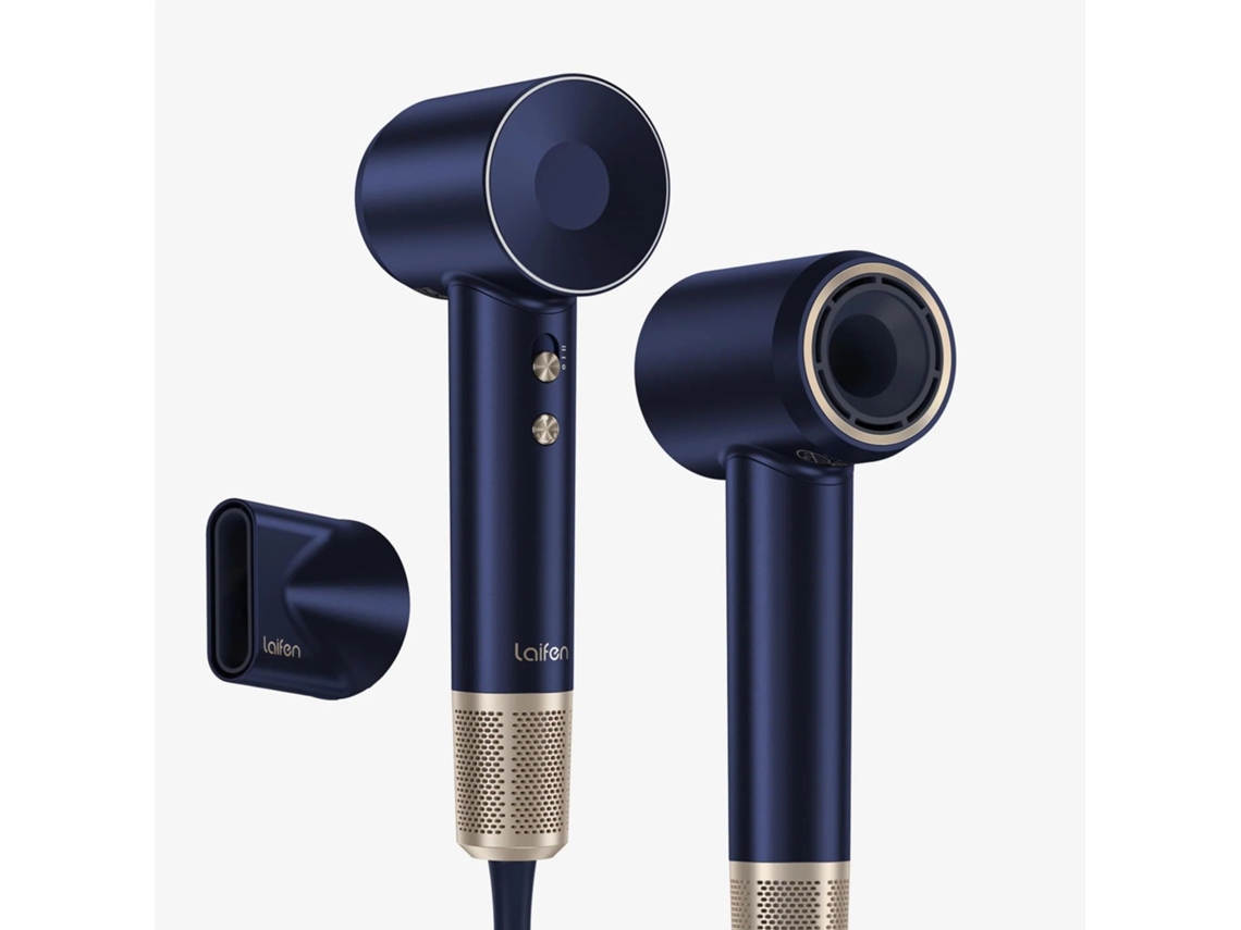 Secador De Cabelo Laifen Swift Premium De Alta Velocidade, 1500w De Azul Dourado