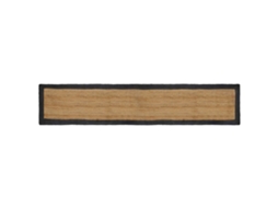 Vidaxl Tapetes De Área Cinzento-escuro 80 X 400 Cm Juta