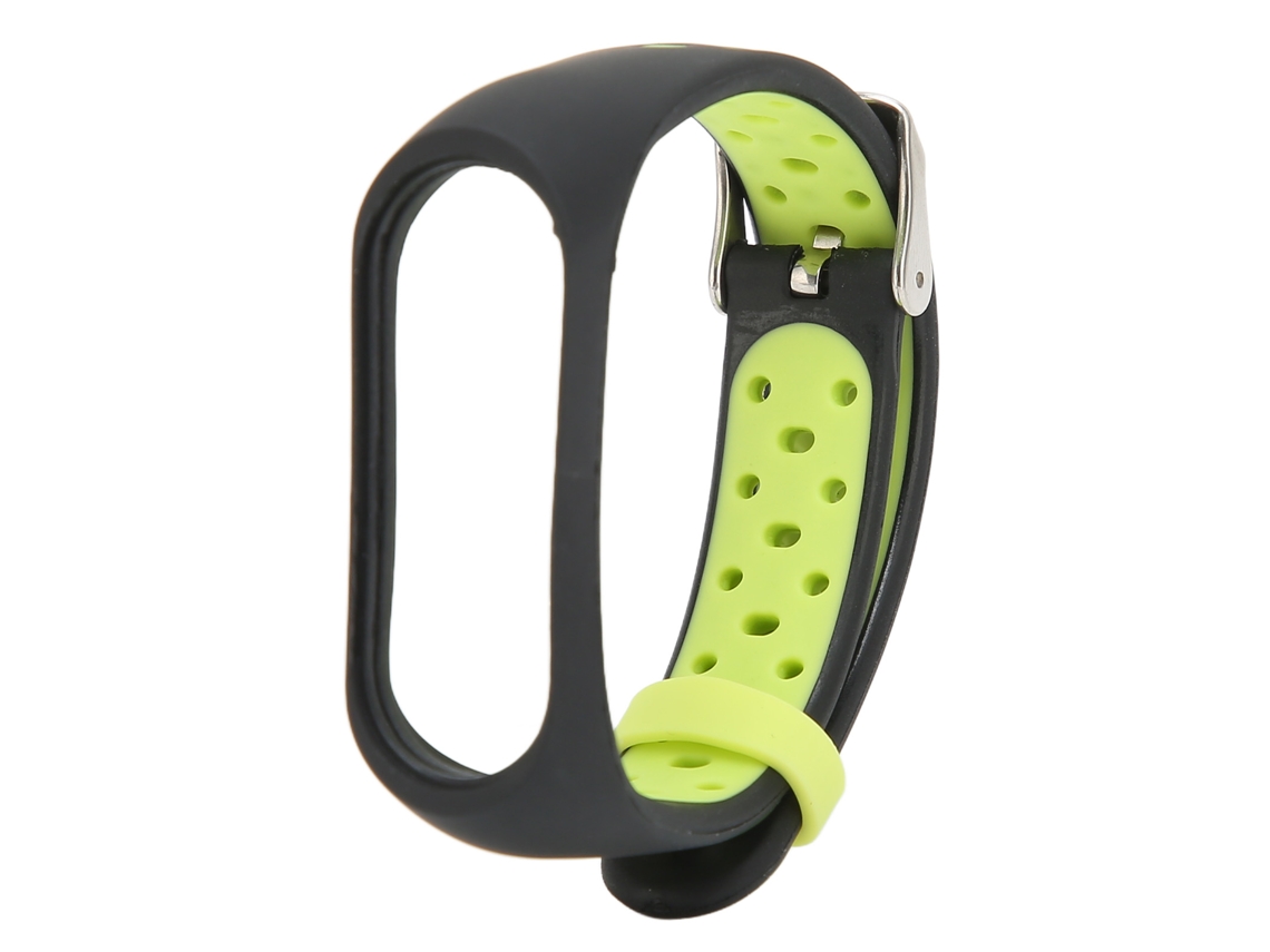 Pulseira Xiaomi Mi Band 6/5 NFC Bicolor Preto Verde EOOCOO