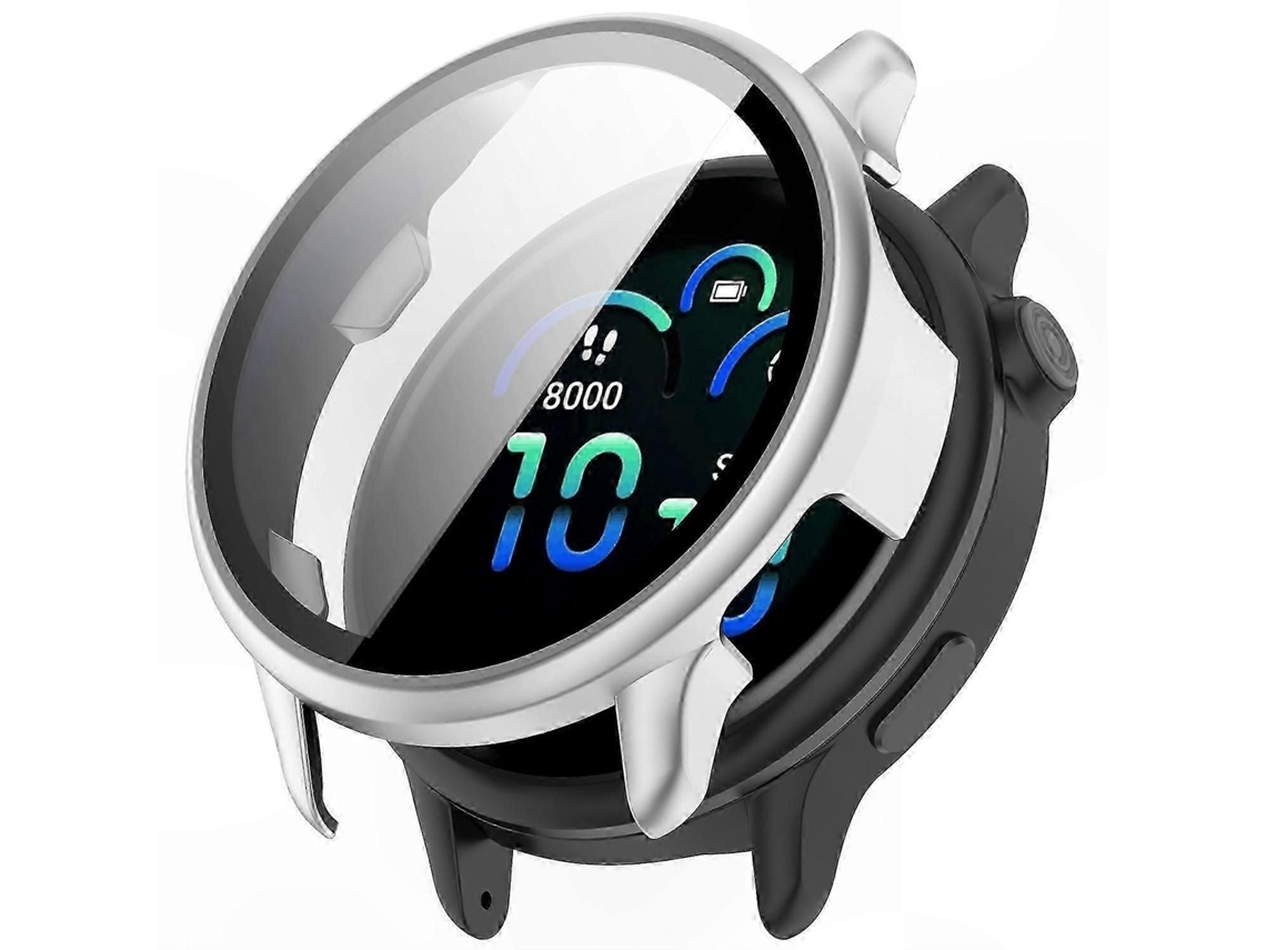 Capa Protetora Para Smartwatch Com Gps E Película De Vidro Temperado.