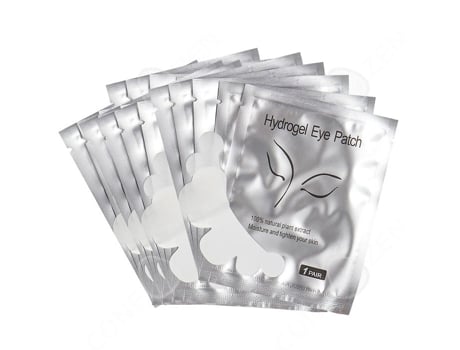 Patchs Para Extensões De Cílios 100 Peças Embalagem Individual Patches Isolantes Para Cílios Postiços Gel Não Tecido Modelo Nuvem Mulheres Confozen