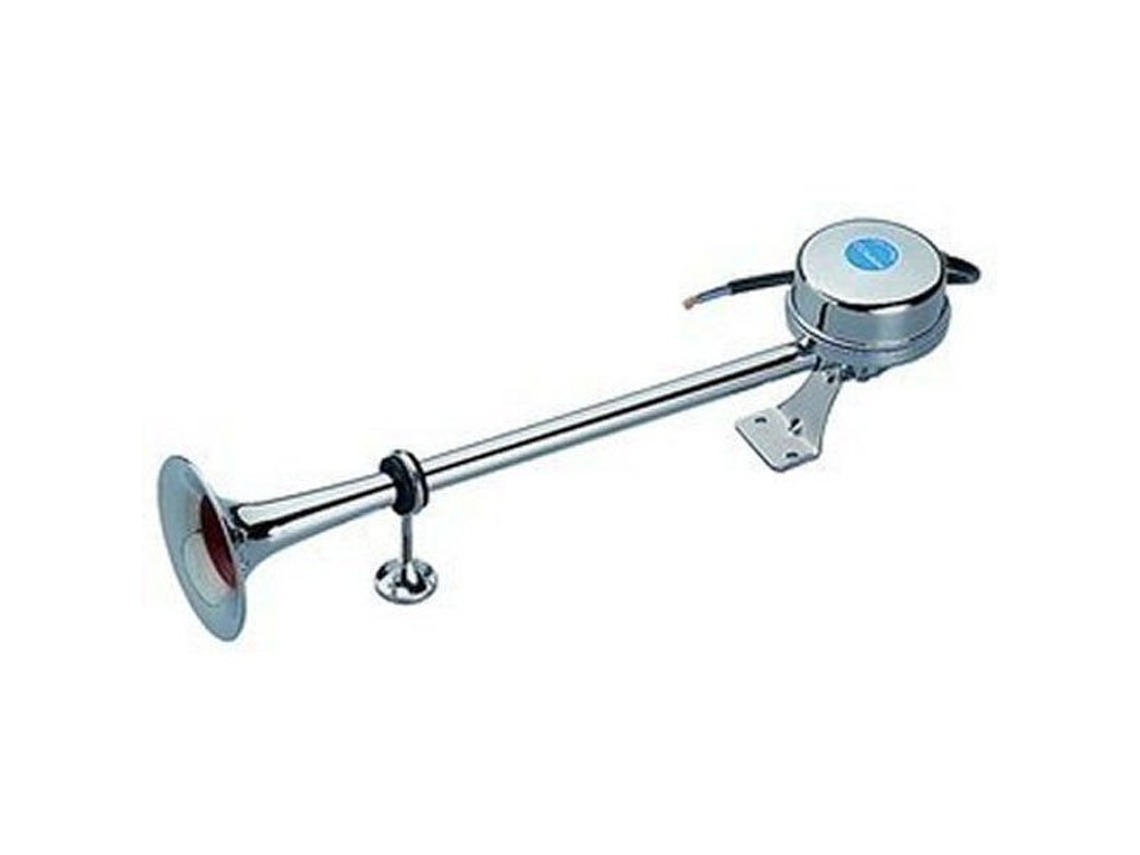 Trompete Único 24V 470 Mm Prateadomarco