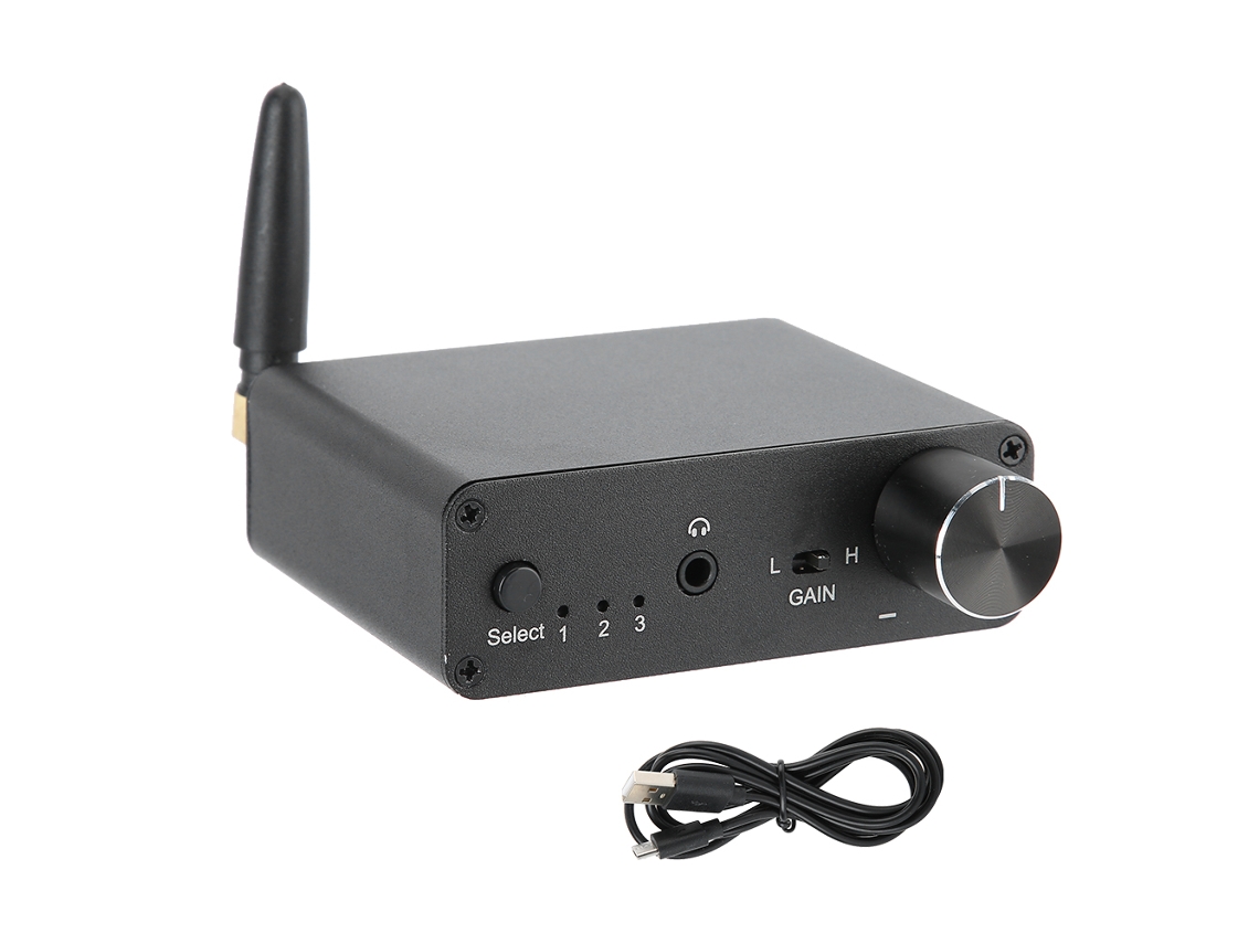 Conversor Áudio Digital Analógico Com Microfone Integrado E Usb5v