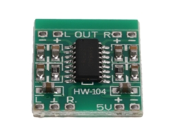 Placa Mali de Amplificador de Potência Digital, Micro PAM8403, 2x3W, USB, 2.5-5V