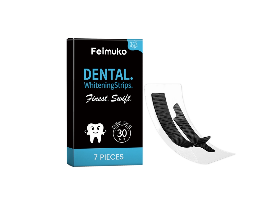 Fitas Clareadoras LAXISCREED para Limpeza Oral Regular e Eficiente