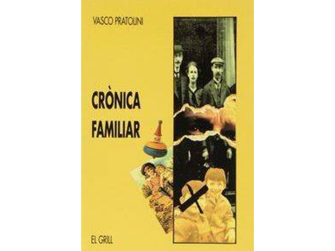 Livro Crònica Familiar de Vasco Pratolini (Italiano)