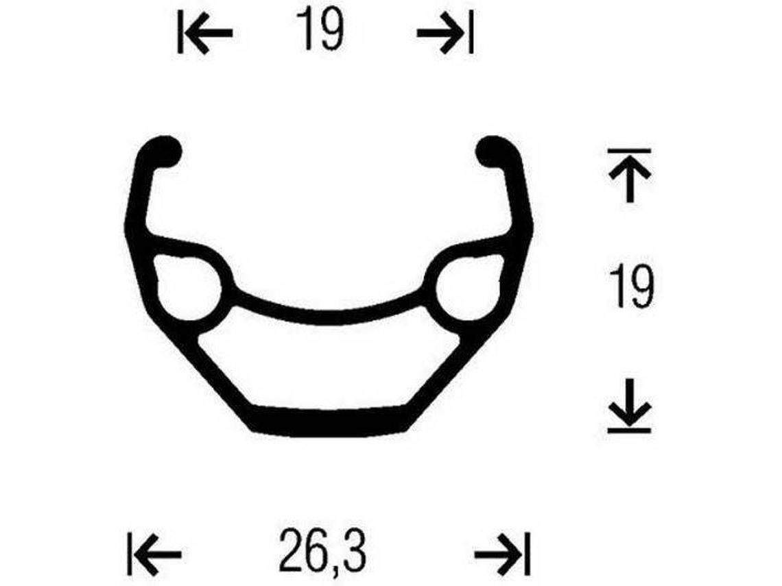 Roda Frontal GURPIL Btt 27.5´´ 6B Disc Mtb