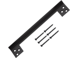 Suporte Para Pratos Protetor Invisível Em Aço Inoxidável, Na Cor Preta.
