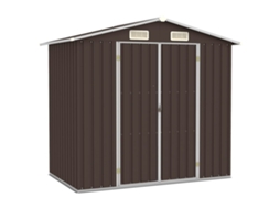 Garden Shed, Garden Sheds Vidaxl Marrom Aço (n/a)