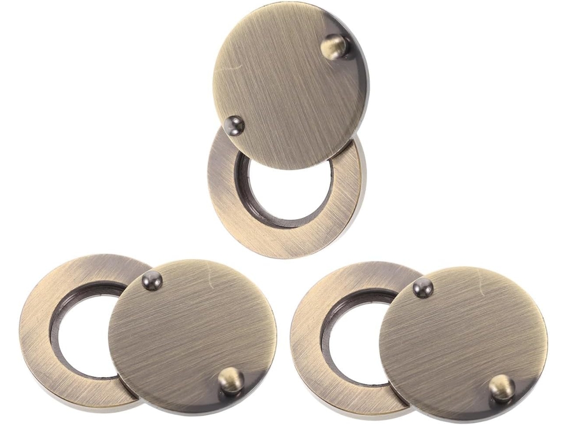 O Conjunto De 3 Peças Proteção Para Portas , Feito Ferro Com Acabament