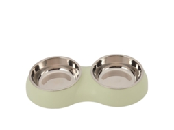Bebedouro para Cães, Tigela para Ração Verde AQUAFORGE