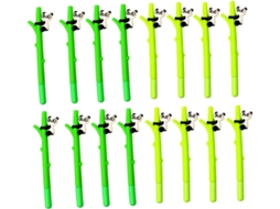 Conjunto De 16 Canetas Em Gel Para Estudantes, Escrita Com Desenho