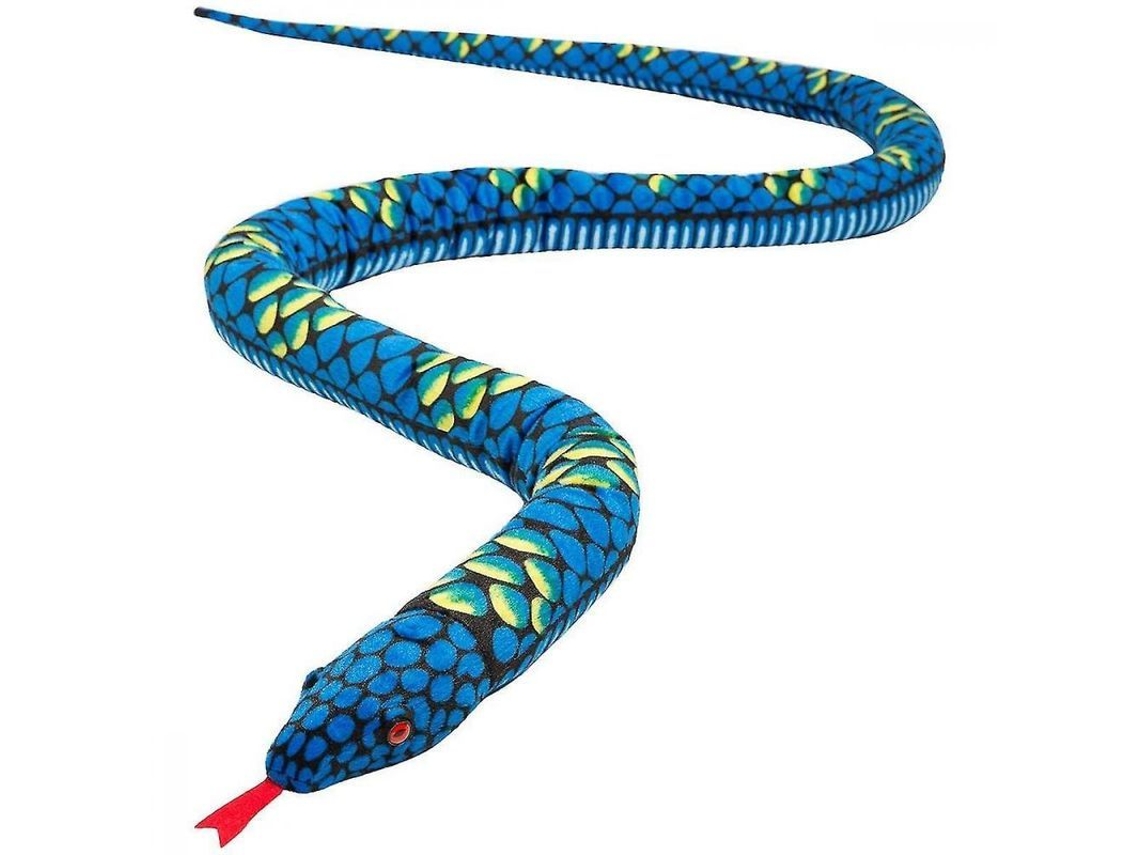 2026 brinquedo de Cobra Plush Gigante Realista 280cm Olhos Vermelhos Azul Presente para Meninas