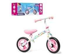 Bicicleta De Equilíbrio - M Molto - Modelo M Molto - Rosa - 2 Rodas - Ajustável
