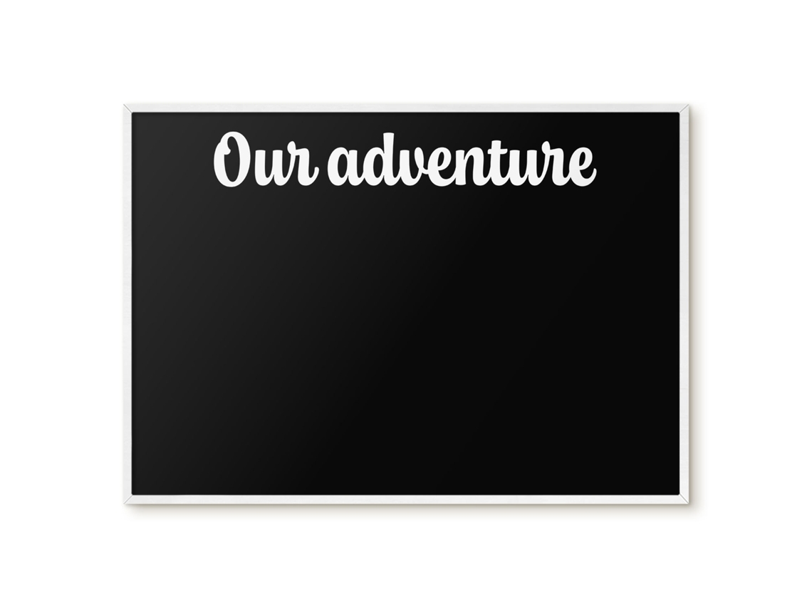 Magnetic Board For Wall Our Adventure For The Bedroom Espelharte (100x70 Cm)