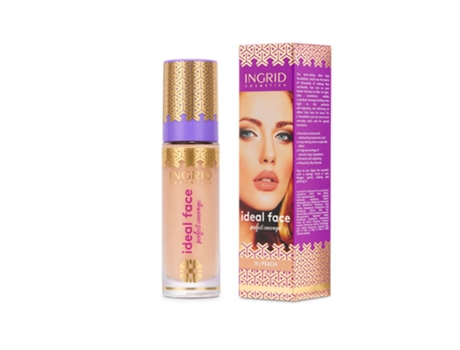 Make Up Base Corretora Ideal 016 Peach, 35ml Ingrid