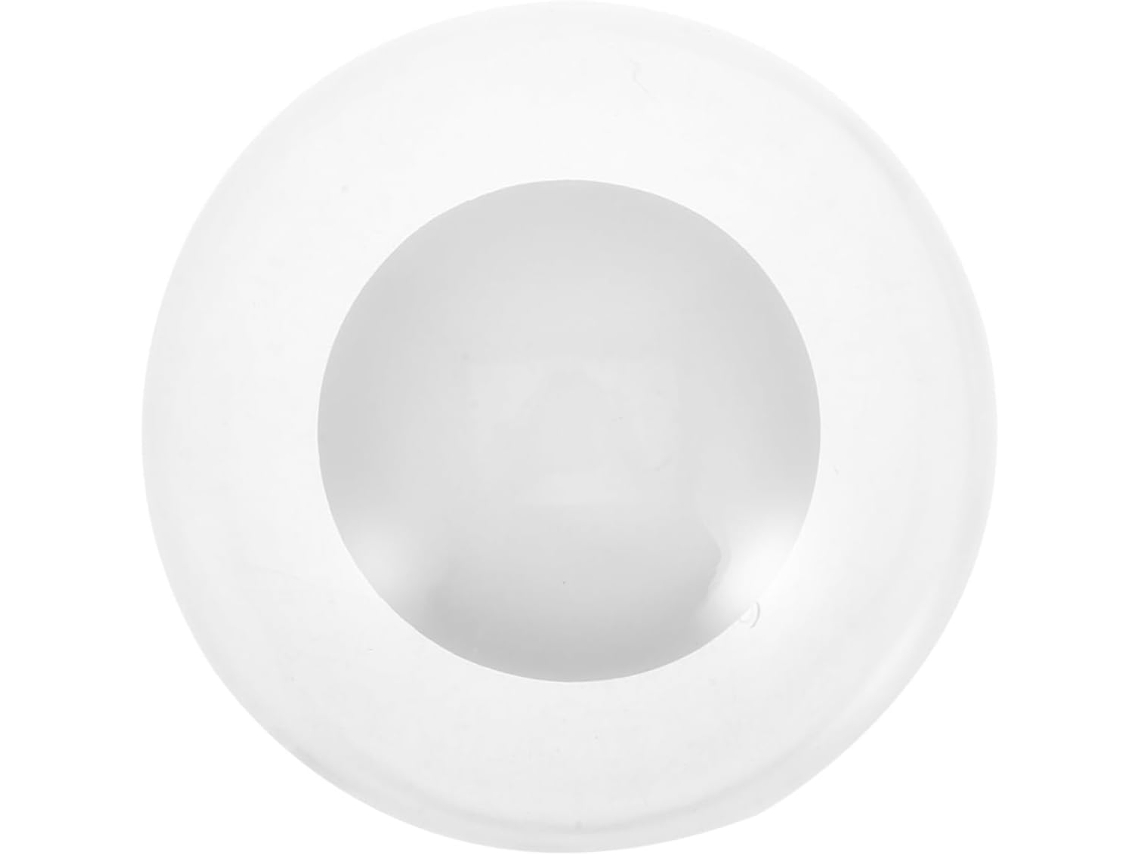 Globo Esférico G9 De Vidro Transparente De Dupla Camada, Iluminação Suave, Design Moderno Para Luminária.