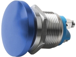 Botão De Pressão Com Cabeça Tipo Cogumelo 16mm, Reinicialização Automática Momentânea, Classificação Ip65 Para Proteção