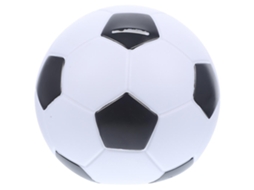 Cofrinho Formato Porquinho Futebol Compacto Infantil Meninos