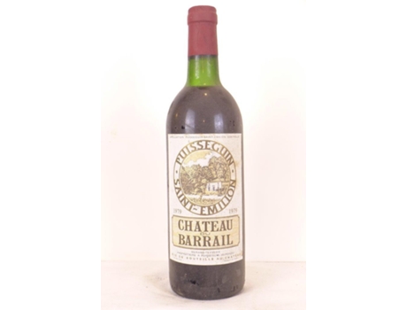 Vinho Tinto CHÂTEAU DU BARRAIL 1979 (75 cl - 1 unidade)