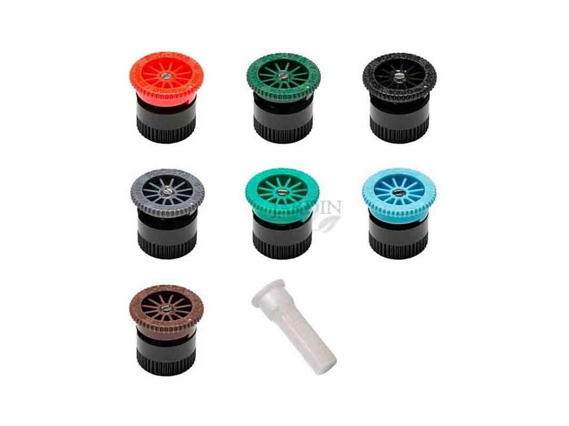 Toberas regulables HUNTER para difusores de riego HUNTER