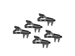 Andoer Ey j06a 5pcs 5mm Wired Lapel Mic Microphone Tie Clip LAXISCREED