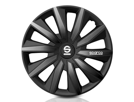 Tampões De Roda Milano 16 Sparco Corsa Preto