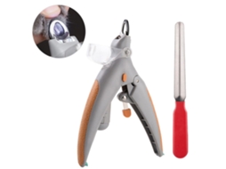 Cortador de unhas LED para animais de estimação
