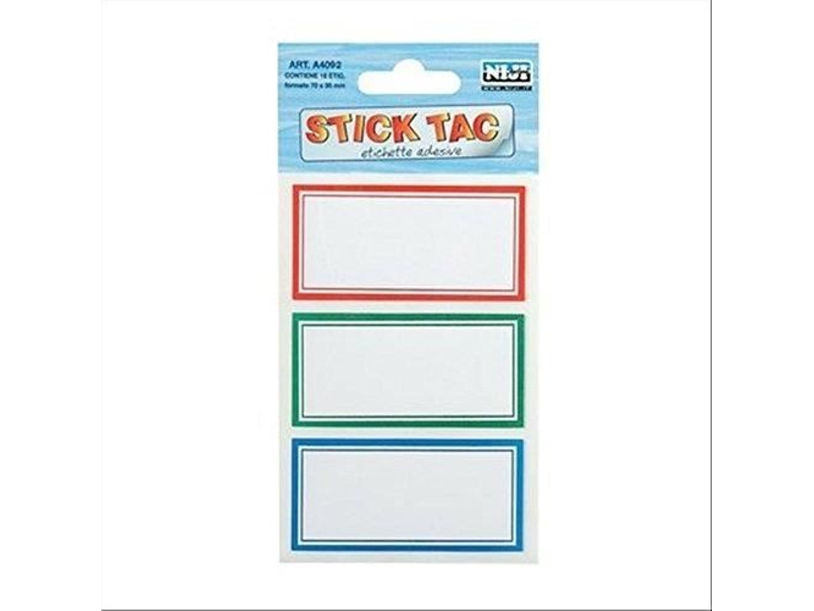 Conf. 18 Etiqueta com Borda Afilo Envelope 70 X 35 Mm A4092
